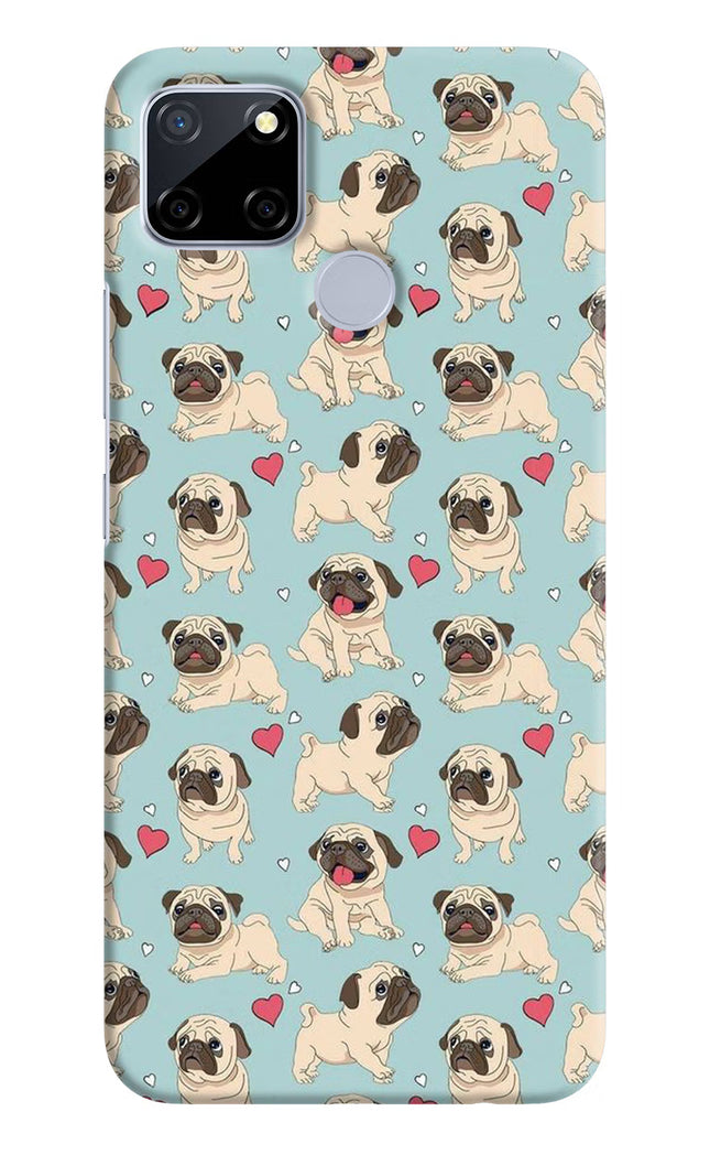 Pug Dog Realme C12/Narzo 20 Hard Case Back Cover by Casekaro