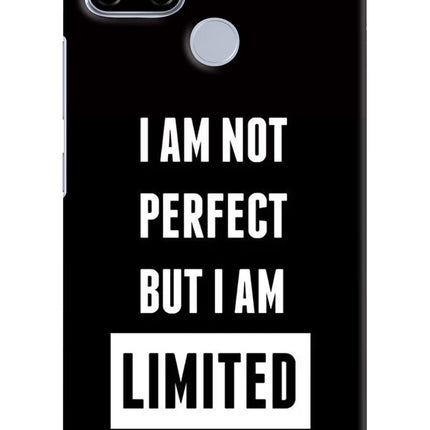 I Am Not Perfect But I Am Limited Edition Realme C12/Narzo 20 Hard Case Back Cover by Casekaro