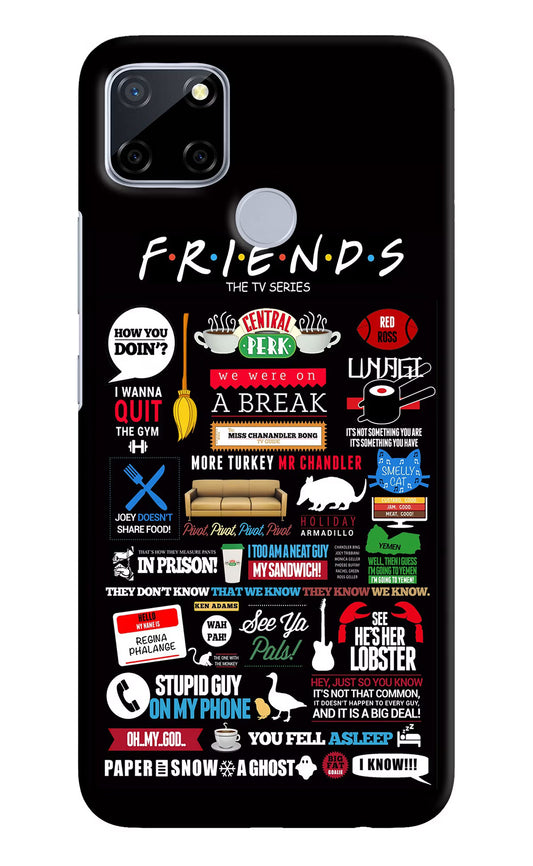 FRIENDS Realme C12/Narzo 20 Hard Case Back Cover by Casekaro