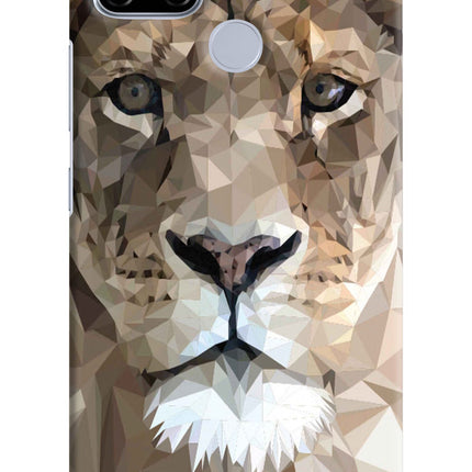 Lion Art Realme C12/Narzo 20 Hard Case Back Cover by Casekaro