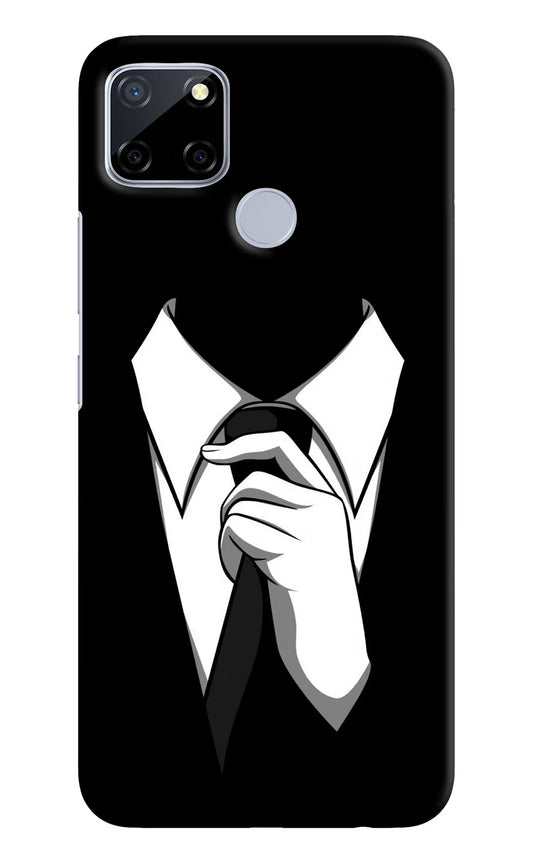 Black Tie Realme C12/Narzo 20 Hard Case Back Cover by Casekaro