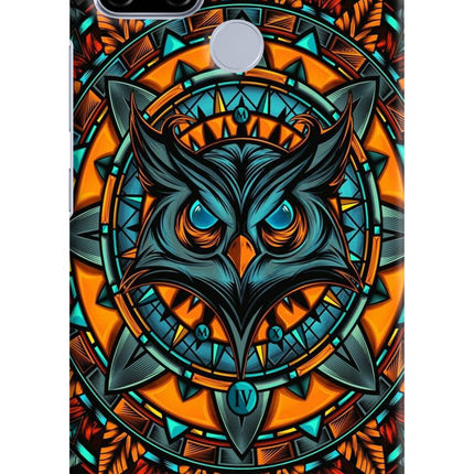 Angry Owl Art Realme C12/Narzo 20 Hard Case Back Cover by Casekaro