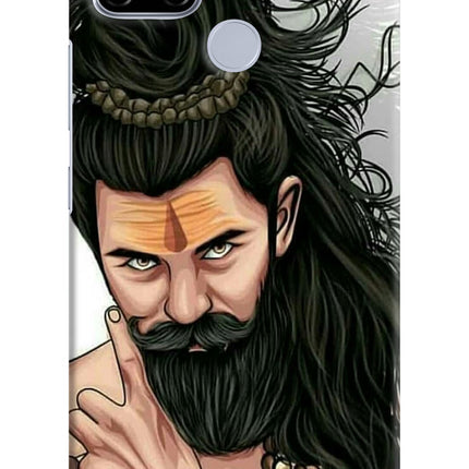 Mahadev Realme C12/Narzo 20 Hard Case Back Cover by Casekaro