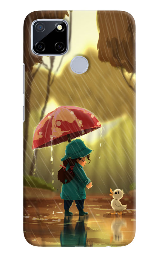 Rainy Day Realme C12/Narzo 20 Hard Case Back Cover by Casekaro