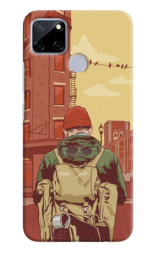 Adventurous Realme C12/Narzo 20 Hard Case Back Cover by Casekaro