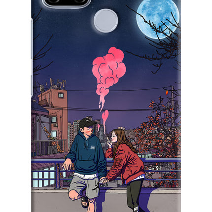 Chilling Couple Realme C12/Narzo 20 Hard Case Back Cover by Casekaro