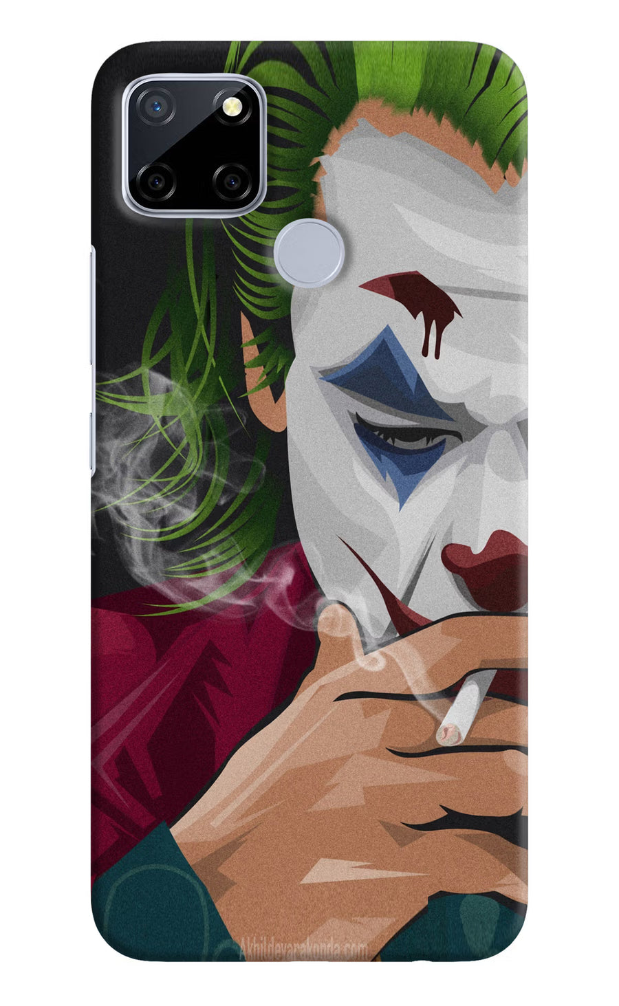 Joker Smoking Realme C12/Narzo 20 Back Cover, Hard case