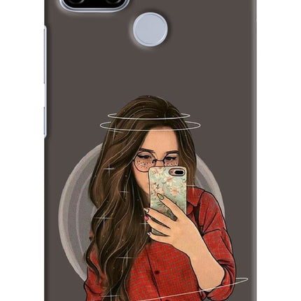 Selfie Queen Realme C12/Narzo 20 Hard Case Back Cover by Casekaro