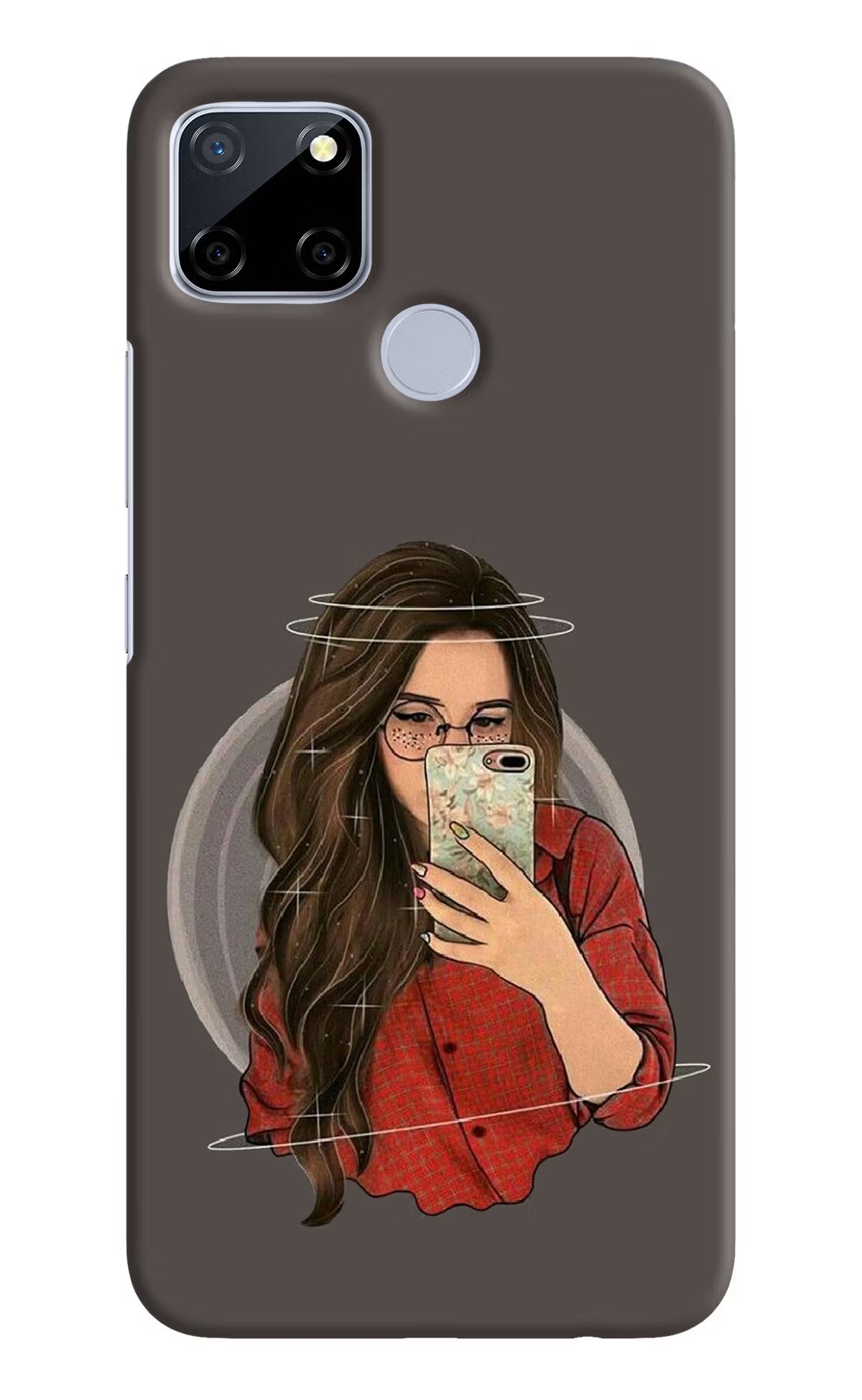 Selfie Queen Realme C12/Narzo 20 Hard Case Back Cover by Casekaro