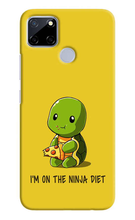 I'm on Ninja Diet Realme C12/Narzo 20 Hard Case Back Cover by Casekaro