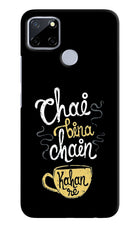 Chai Bina Chain Kaha Re Realme C12/Narzo 20 Hard Case Back Cover by Casekaro