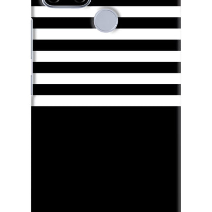 Black and White Print Realme C12/Narzo 20 Hard Case Back Cover by Casekaro