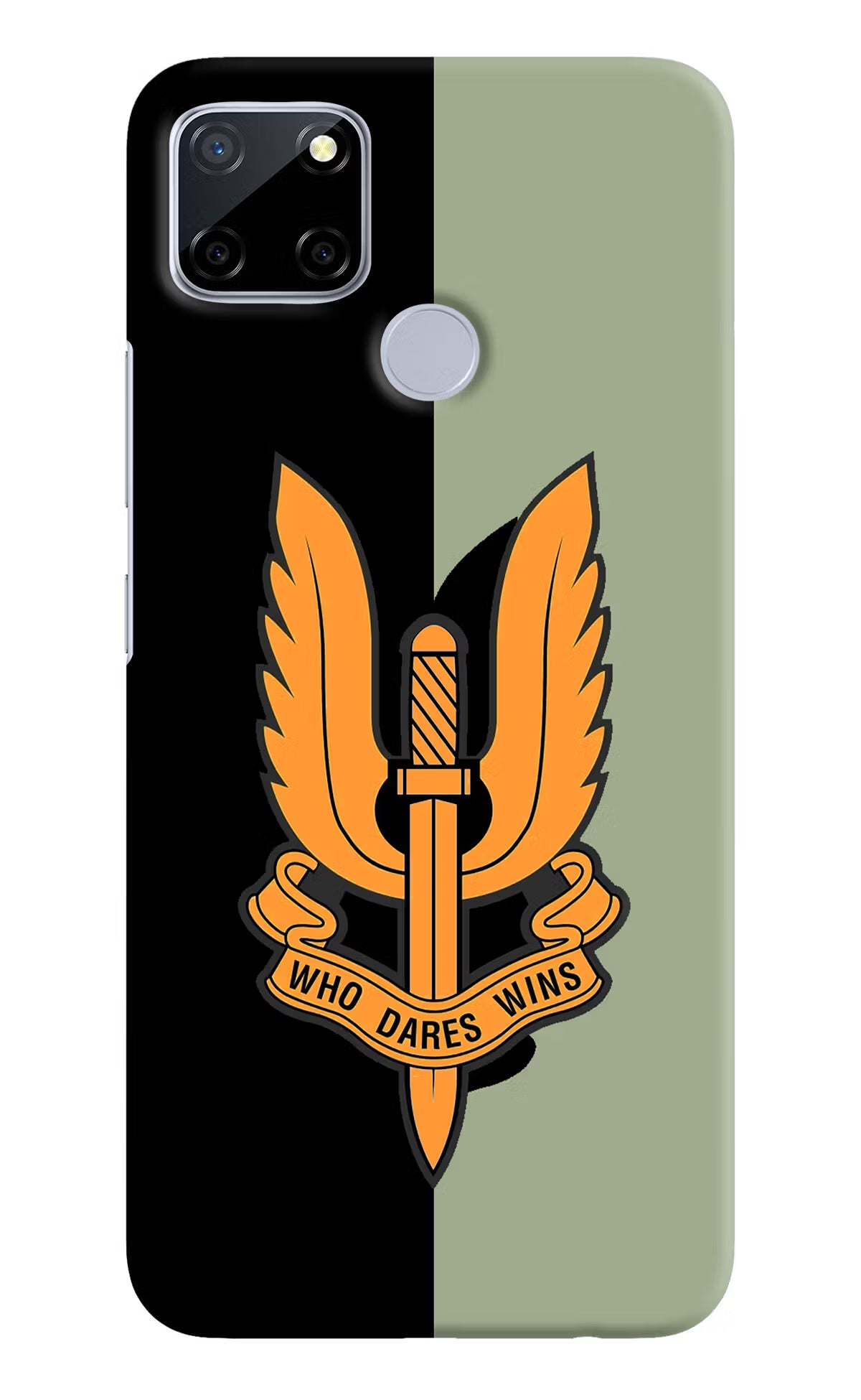 Balidan Logo Realme C12/Narzo 20 Hard Case Back Cover by Casekaro