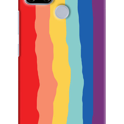 Rainbow Realme C12/Narzo 20 Hard Case Back Cover by Casekaro