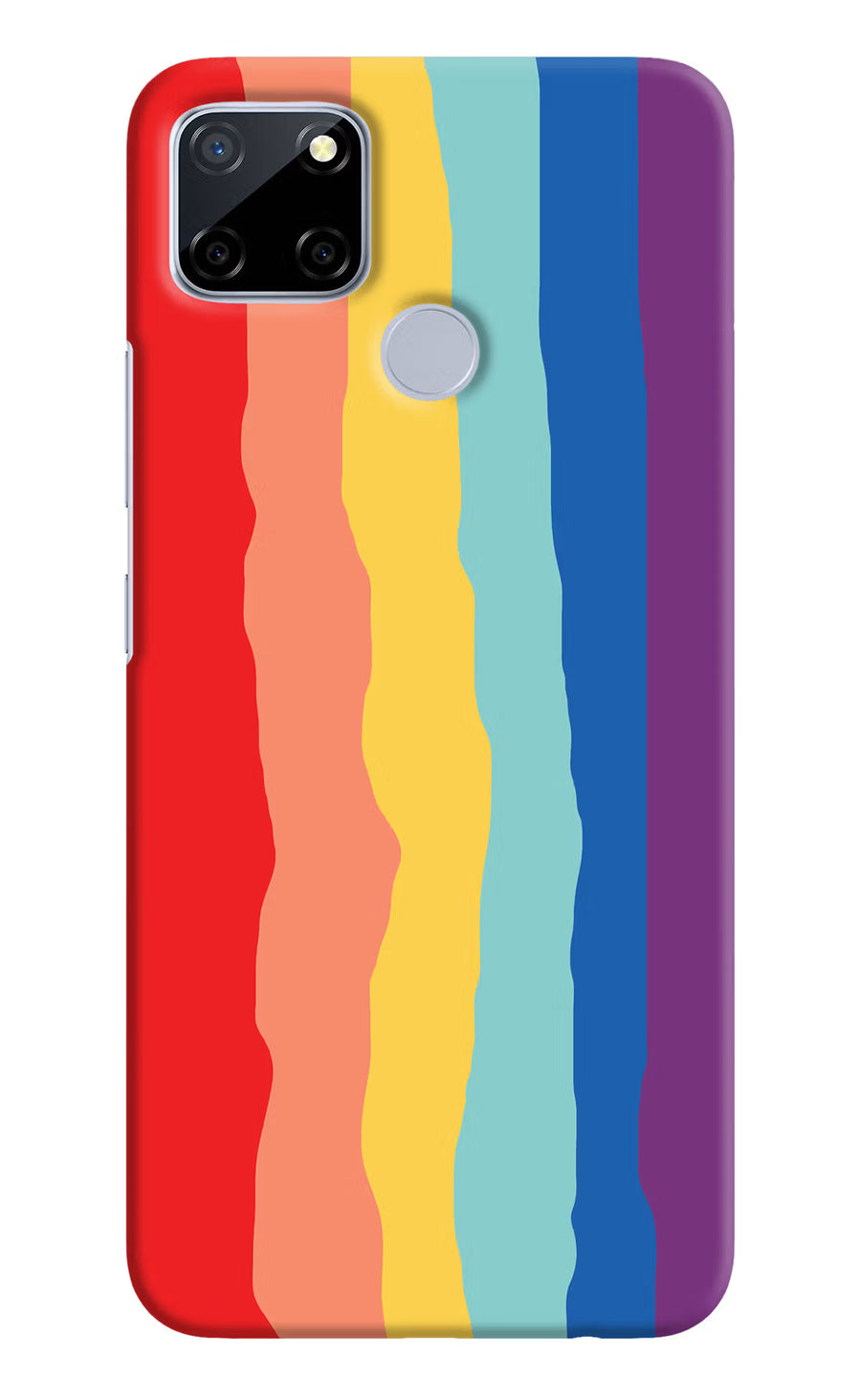 Rainbow Realme C12/Narzo 20 Back Cover, Hard case