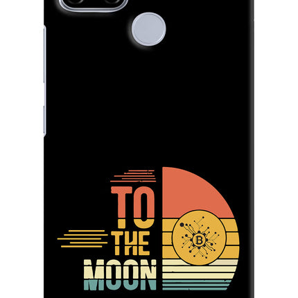 To the Moon Realme C12/Narzo 20 Hard Case Back Cover by Casekaro