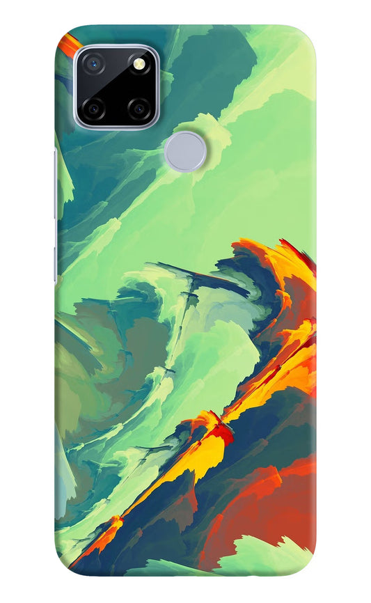 Paint Art Realme C12/Narzo 20 Hard Case Back Cover by Casekaro