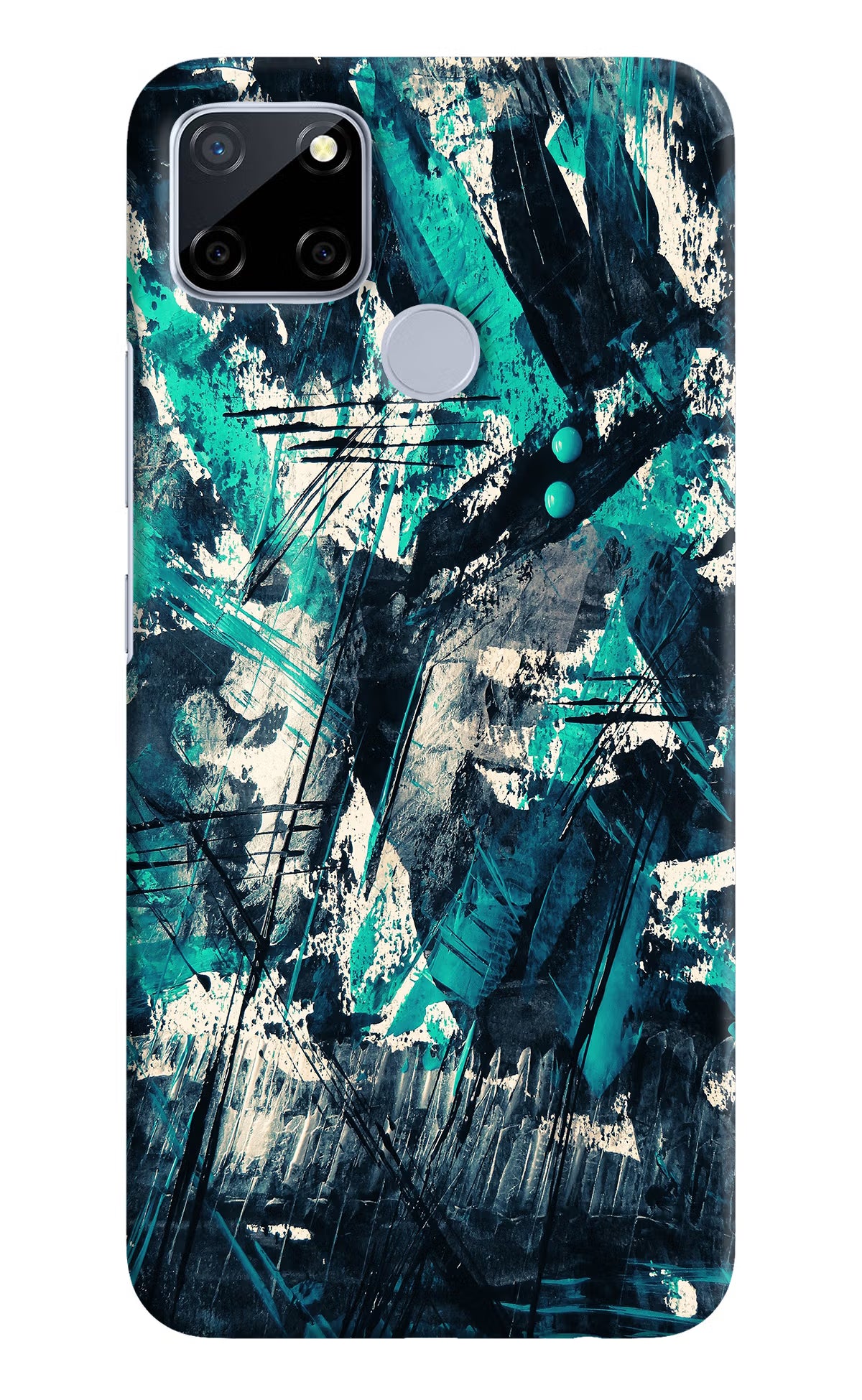 Artwork Realme C12/Narzo 20 Hard Case Back Cover by Casekaro