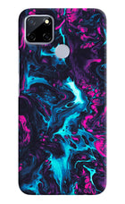 Abstract Realme C12/Narzo 20 Hard Case Back Cover by Casekaro