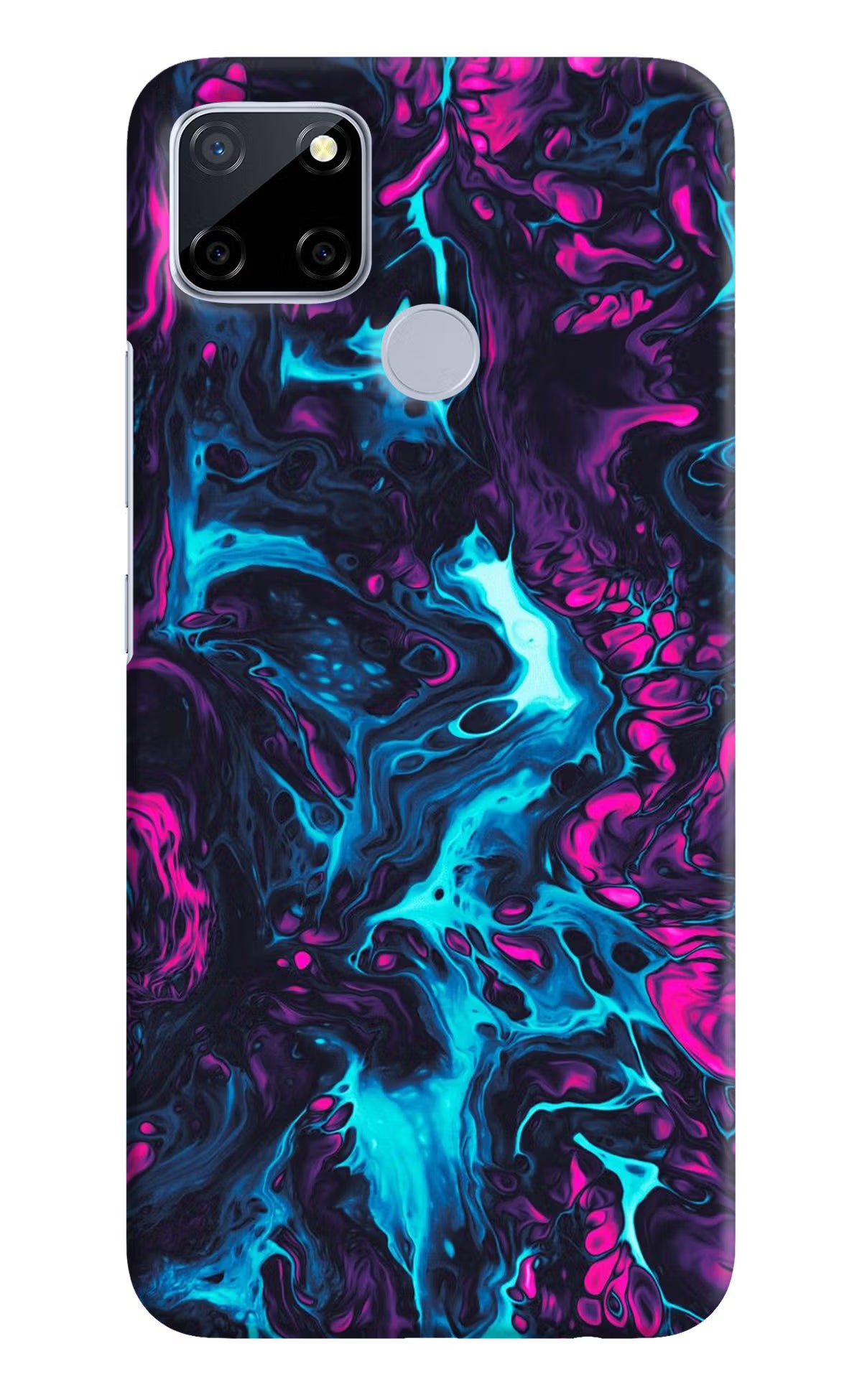 Abstract Realme C12/Narzo 20 Hard Case Back Cover by Casekaro