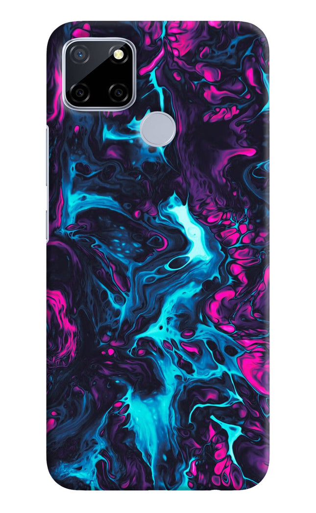 Abstract Realme C12/Narzo 20 Hard Case Back Cover by Casekaro