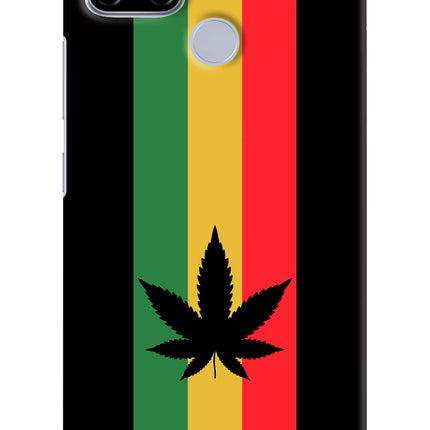 Weed Flag Realme C12/Narzo 20 Hard Case Back Cover by Casekaro
