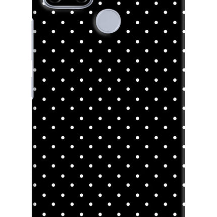 White Dots Realme C12/Narzo 20 Hard Case Back Cover by Casekaro