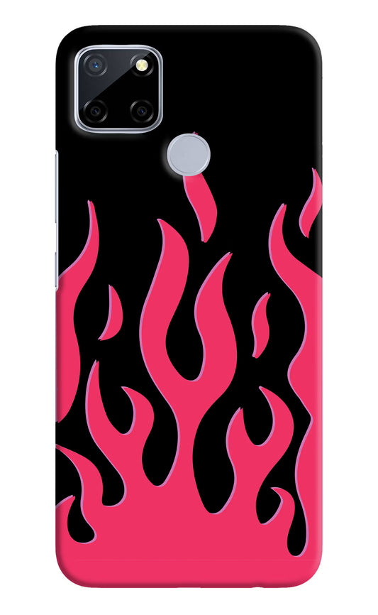 Fire Flames Realme C12/Narzo 20 Hard Case Back Cover by Casekaro