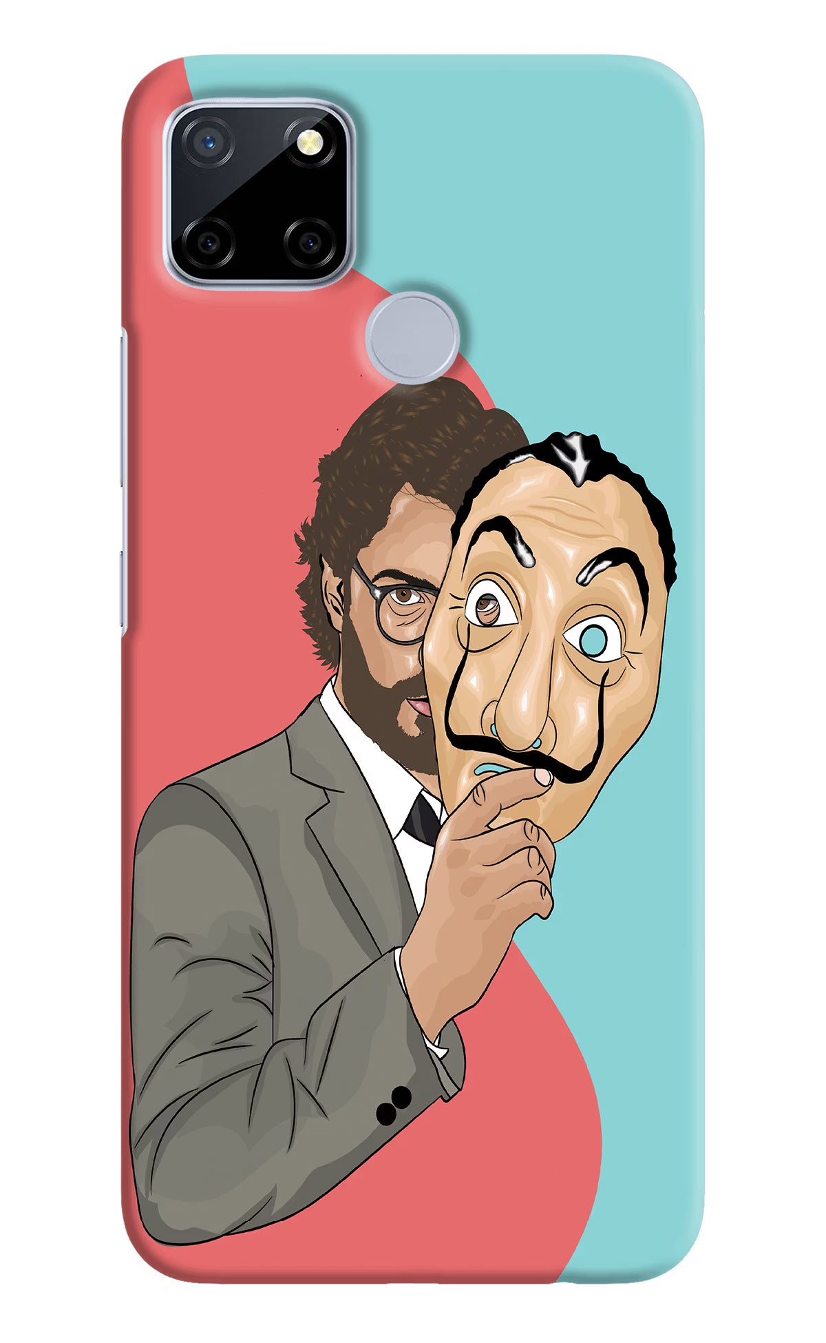 Professor Realme C12/Narzo 20 Hard Case Back Cover by Casekaro