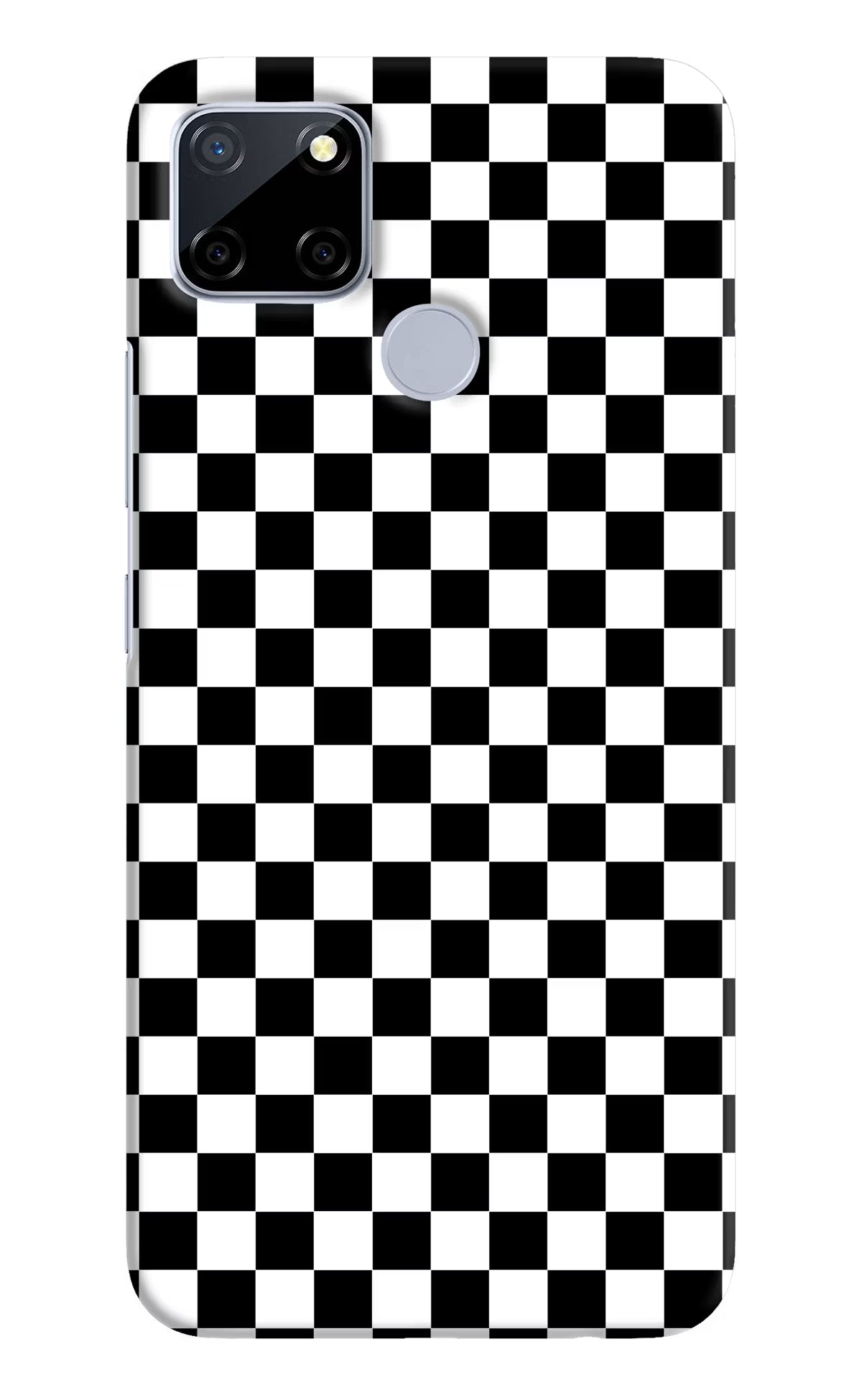 Chess Board Realme C12/Narzo 20 Hard Case Back Cover by Casekaro