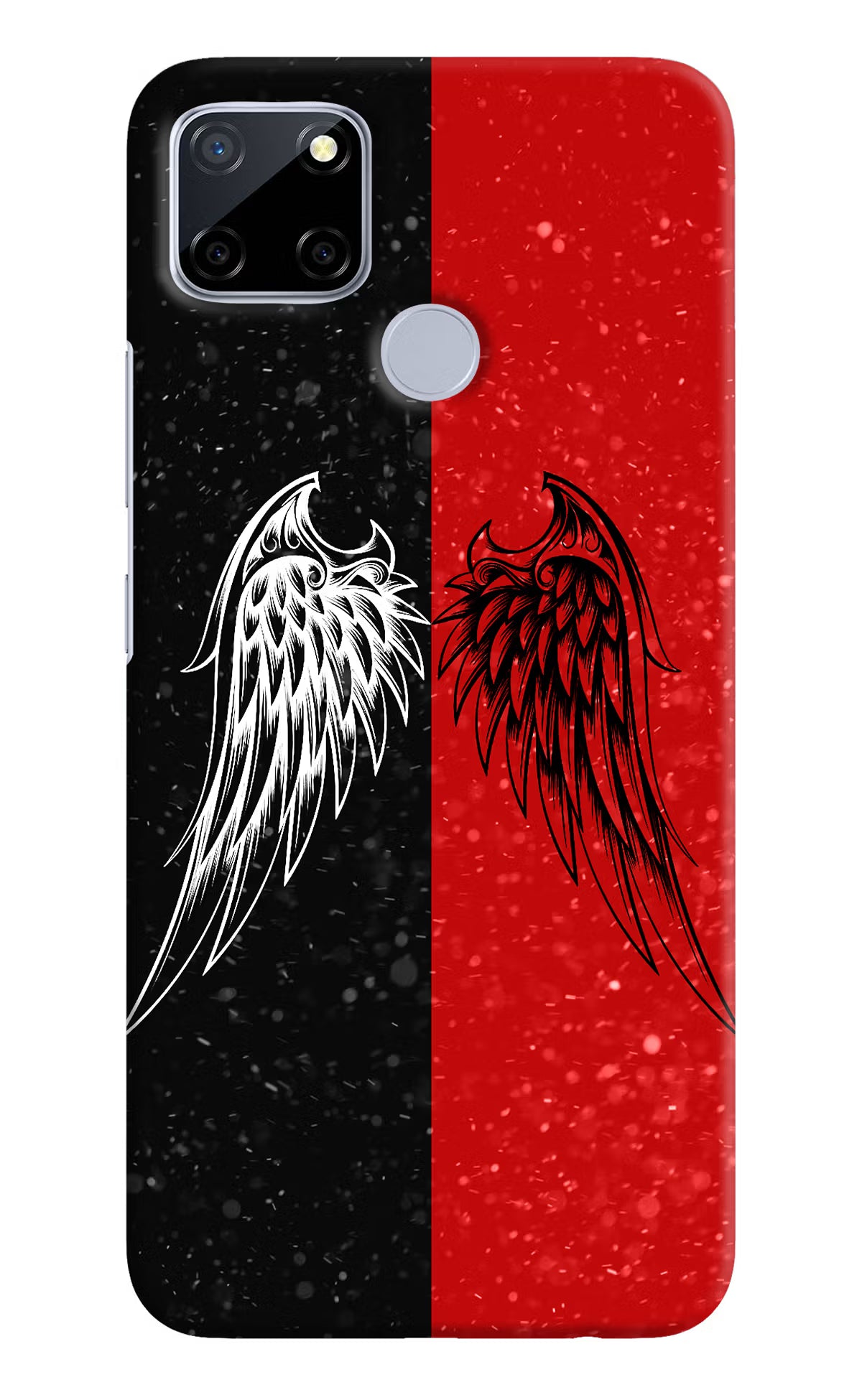 Wings Realme C12/Narzo 20 Hard Case Back Cover by Casekaro