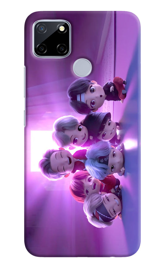 BTS Chibi Realme C12/Narzo 20 Hard Case Back Cover by Casekaro