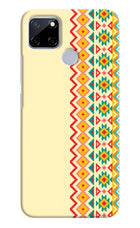 Ethnic Seamless Realme C12/Narzo 20 Hard Case Back Cover by Casekaro
