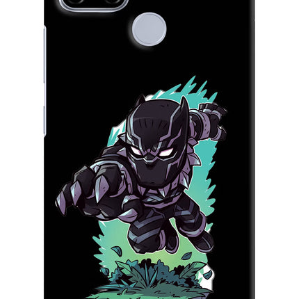 Black Panther Realme C12/Narzo 20 Hard Case Back Cover by Casekaro