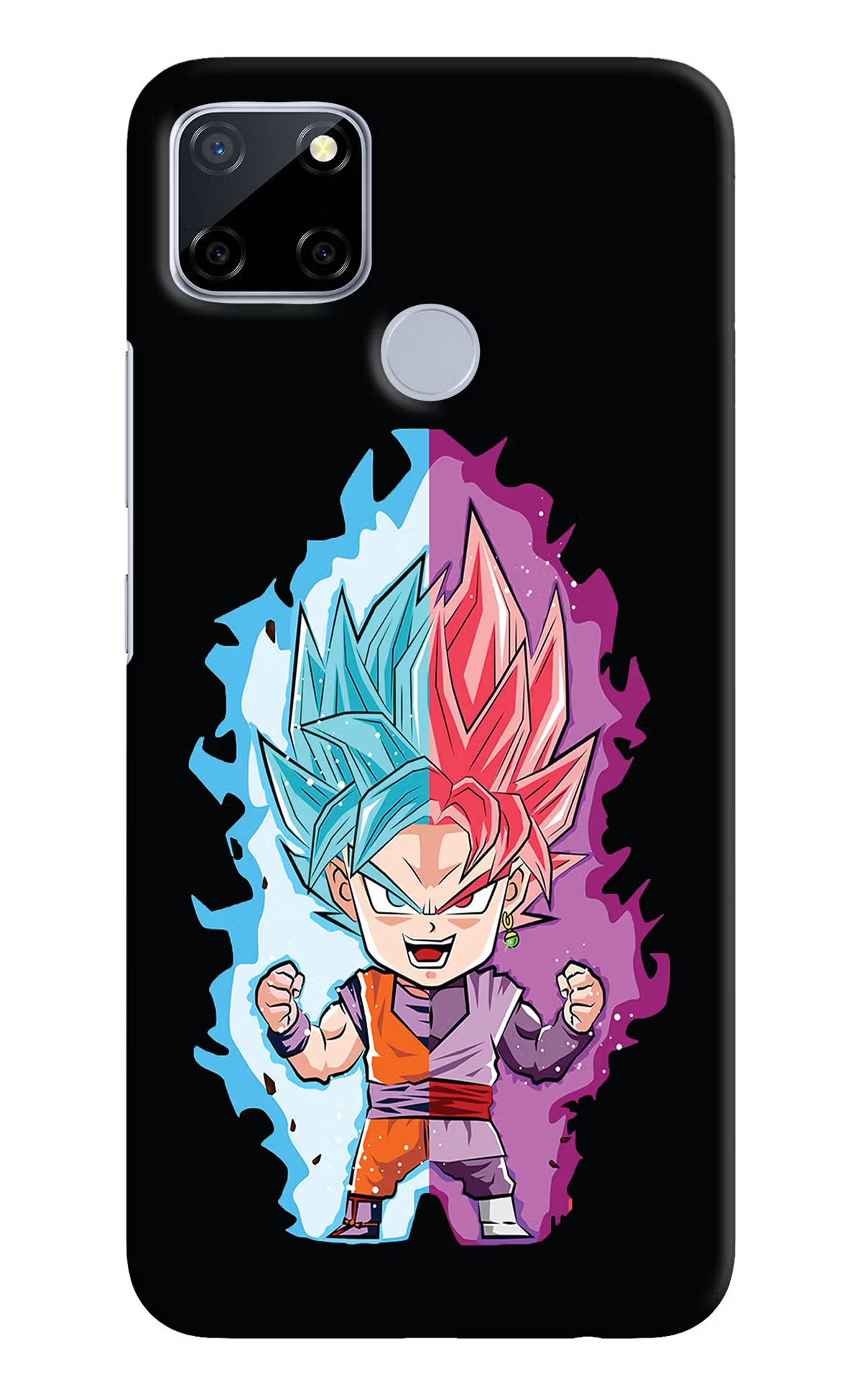 Chota Goku Realme C12/Narzo 20 Hard Case Back Cover by Casekaro