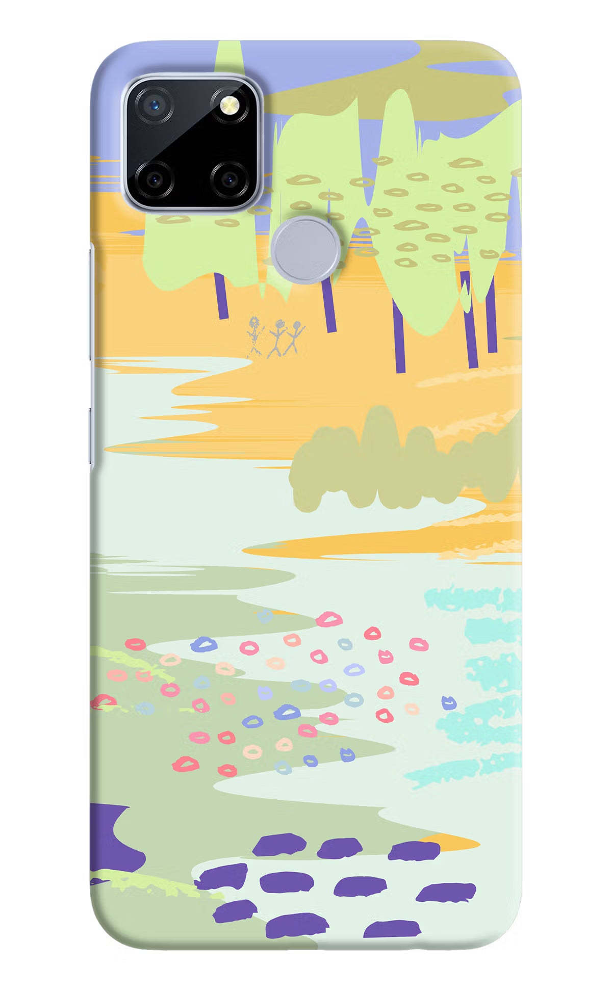 Scenery Realme C12/Narzo 20 Hard Case Back Cover by Casekaro