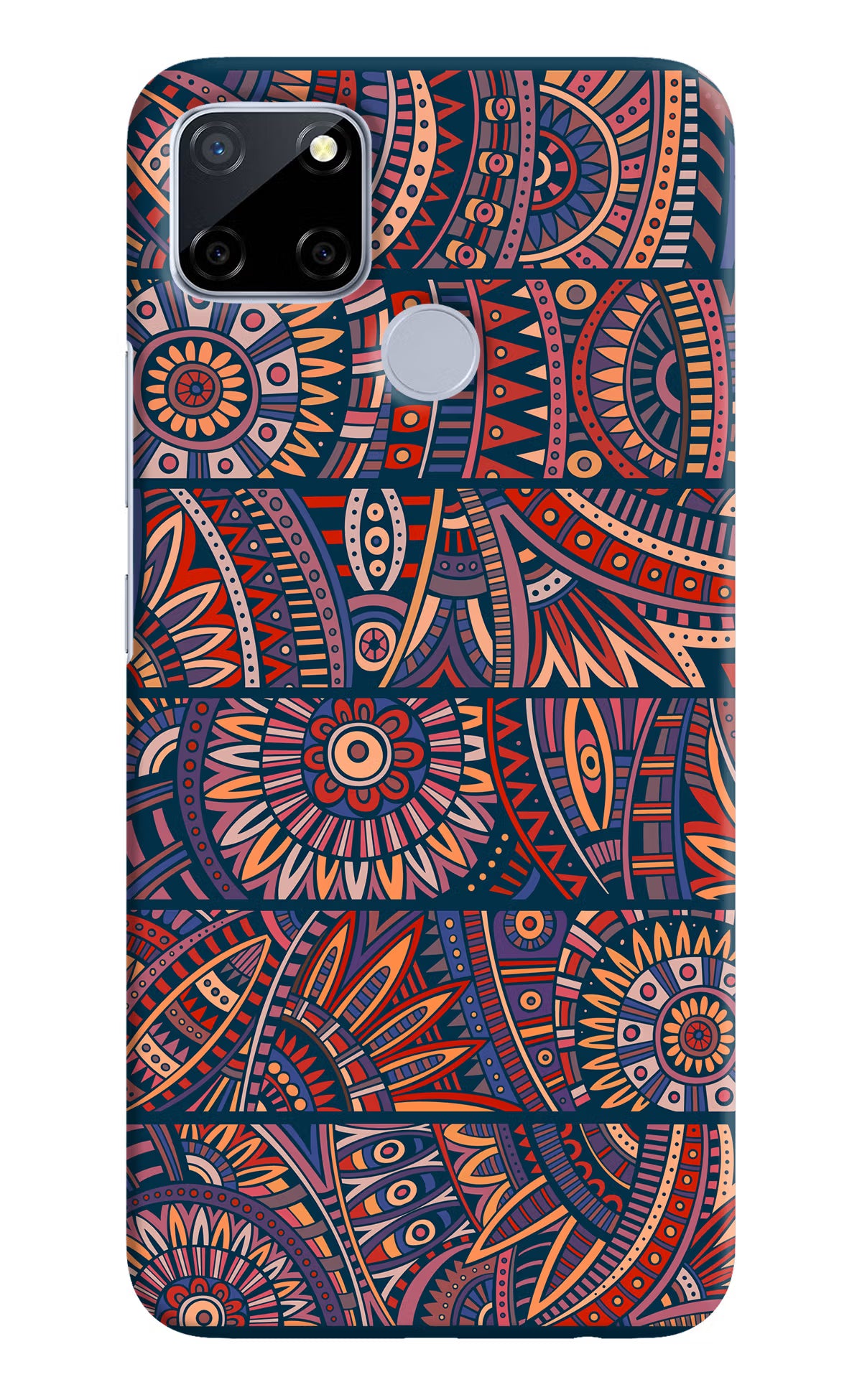 African Culture Design Realme C12/Narzo 20 Hard Case Back Cover by Casekaro