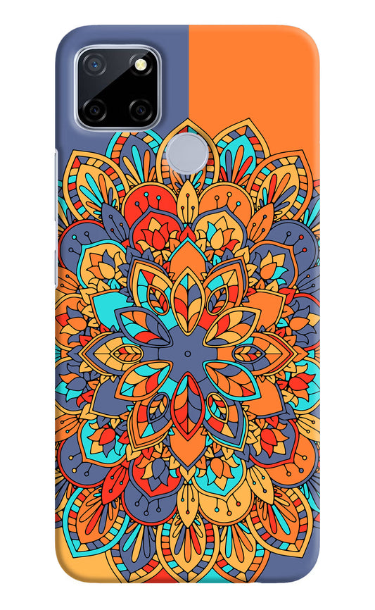 Color Mandala Realme C12/Narzo 20 Hard Case Back Cover by Casekaro
