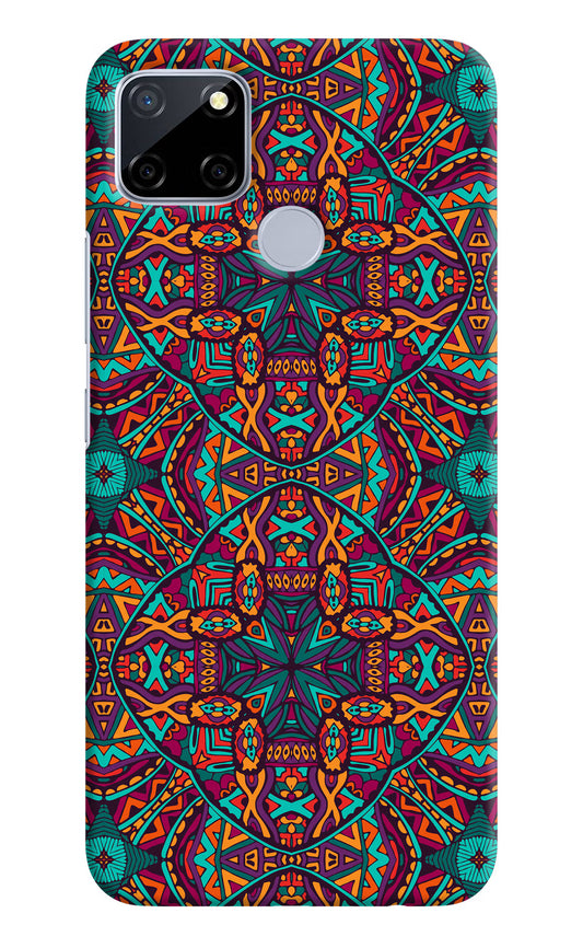 Colour Mandala Realme C12/Narzo 20 Hard Case Back Cover by Casekaro