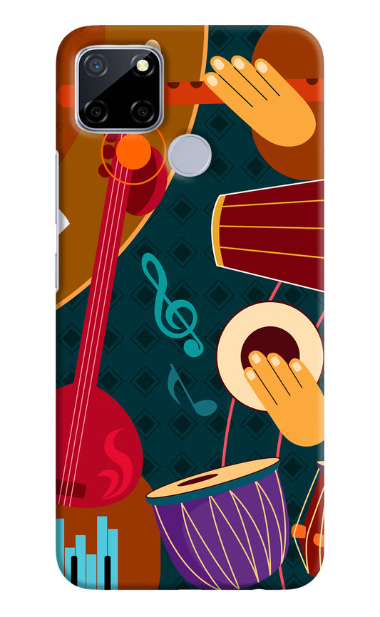 Music Instrument Realme C12/Narzo 20 Hard Case Back Cover by Casekaro