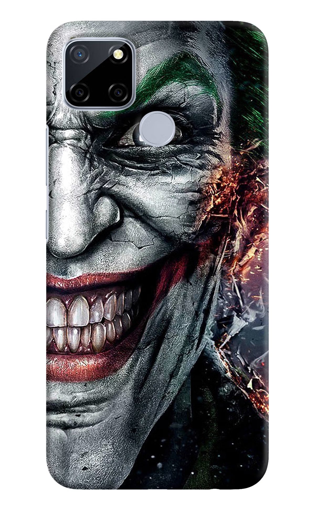 Joker Cam Realme C12/Narzo 20 Hard Case Back Cover by Casekaro