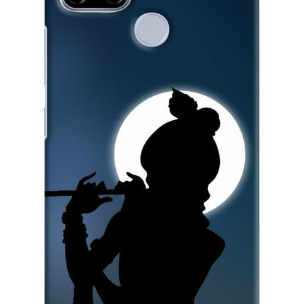 Shri Krishna Silhouette Realme C12/Narzo 20 Hard Case Back Cover by Casekaro