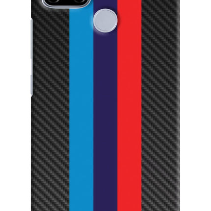 BMW Stripes Pattern Realme C12/Narzo 20 Hard Case Back Cover by Casekaro