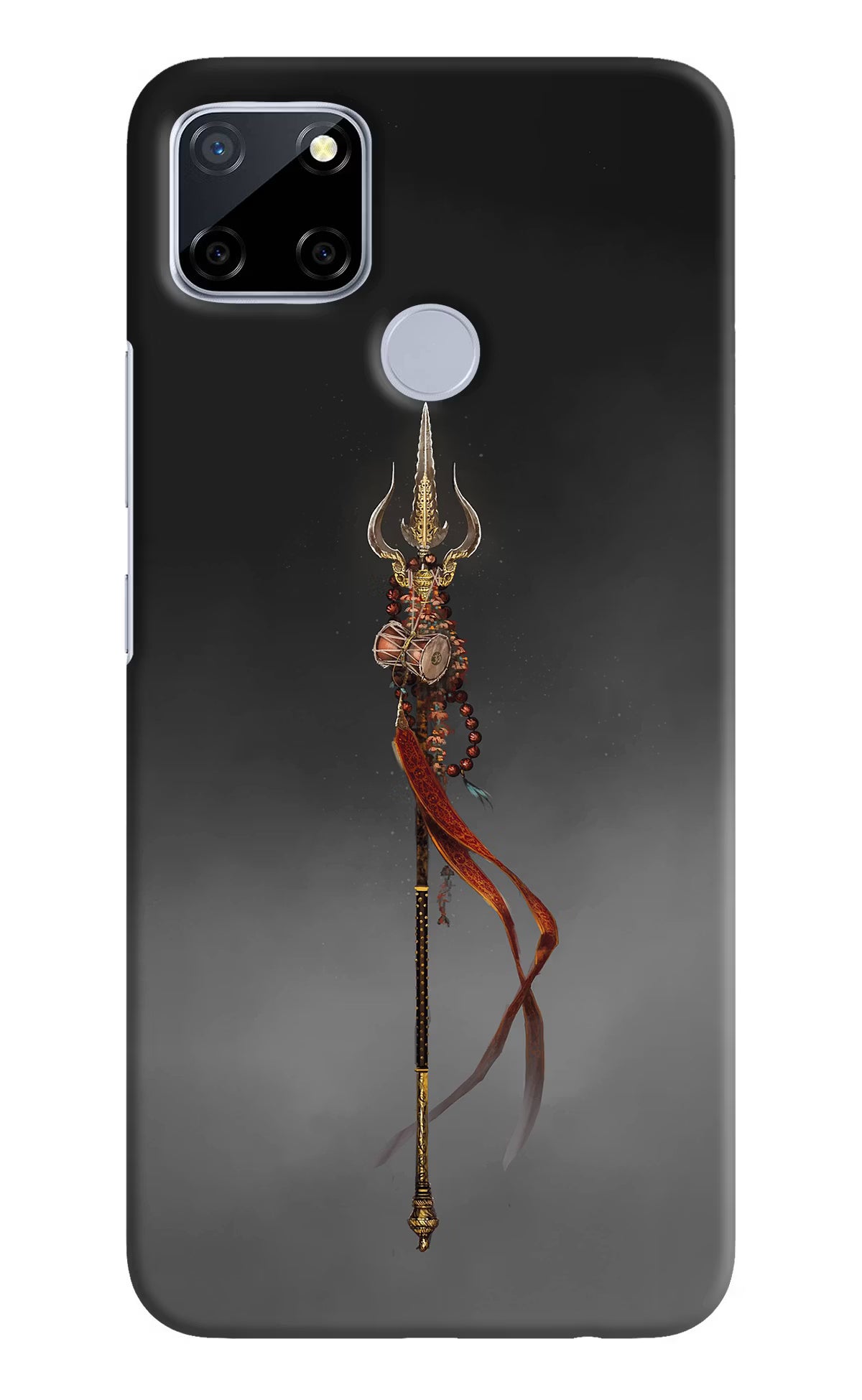 Shiv Trishul Realme C12/Narzo 20 Hard Case Back Cover by Casekaro