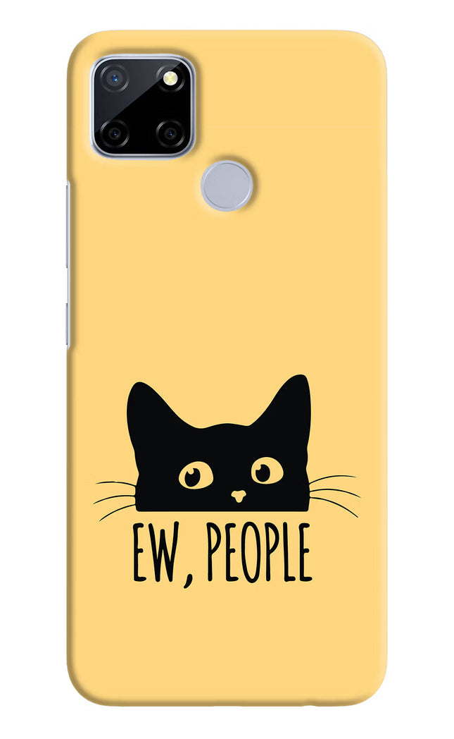 Ew People Catitude Realme C12/Narzo 20 Hard Case Back Cover by Casekaro