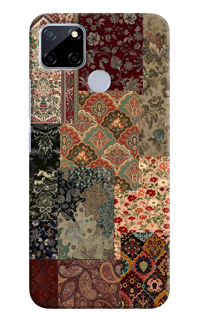 Desi Print Realme C12/Narzo 20 Hard Case Back Cover by Casekaro