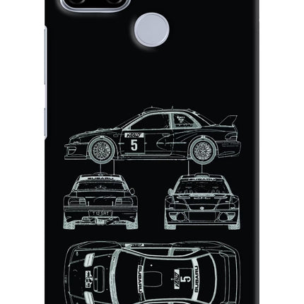 WRC'99 Realme C12/Narzo 20 Hard Case Back Cover by Casekaro