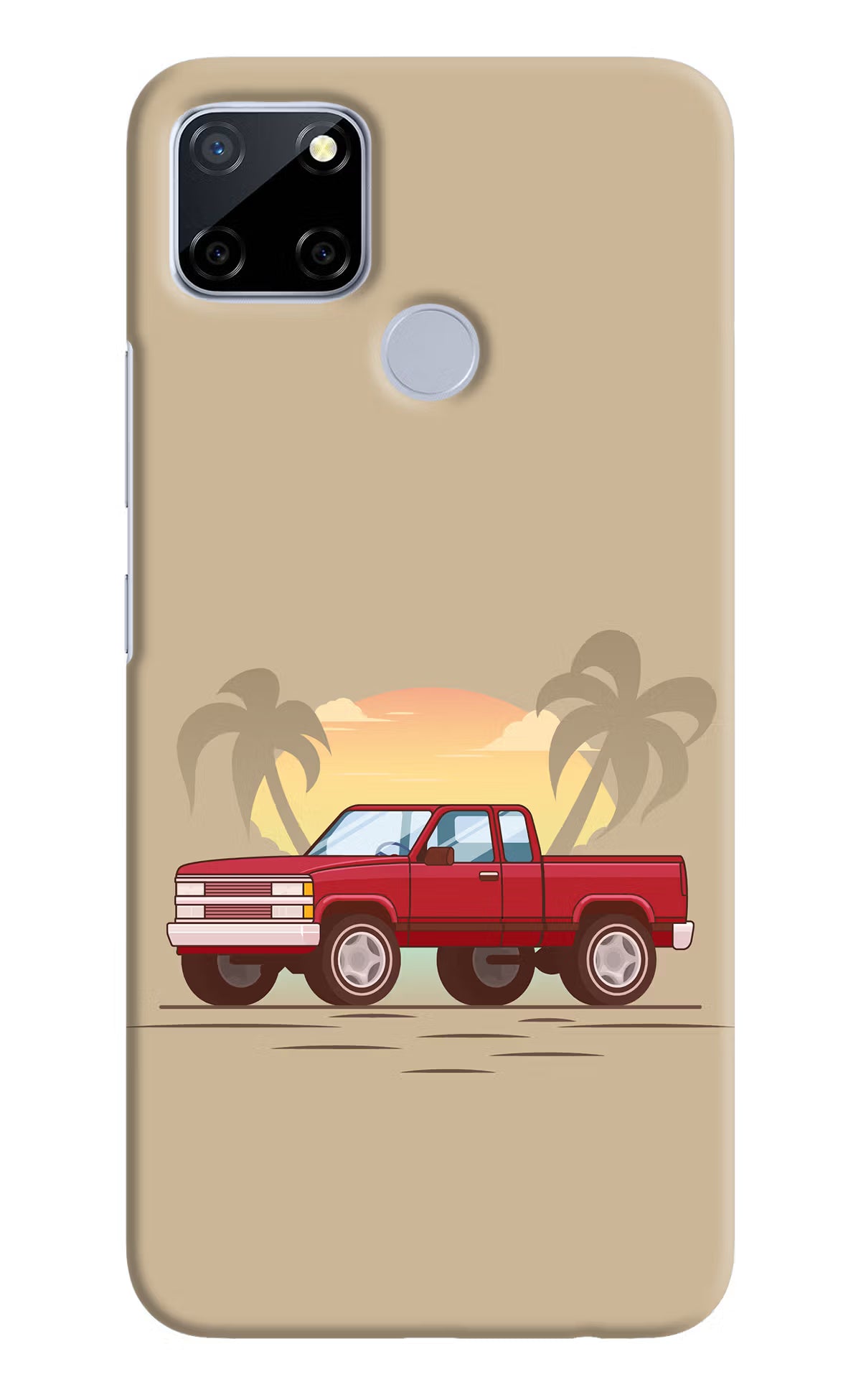 Desert Classic Drive Realme C12/Narzo 20 Hard Case Back Cover by Casekaro