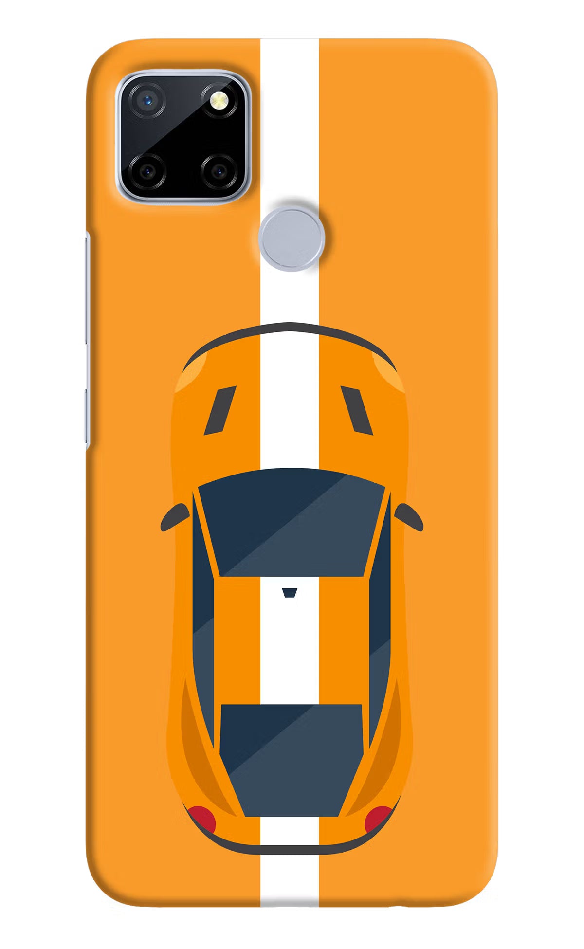 Highway Pursuit Realme C12/Narzo 20 Hard Case Back Cover by Casekaro