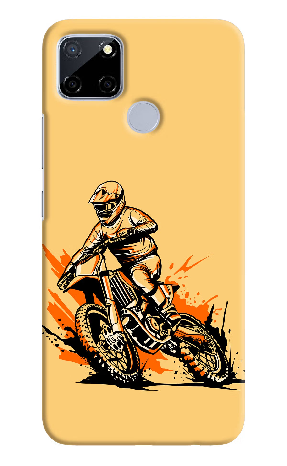 Off-Road Fury Realme C12/Narzo 20 Hard Case Back Cover by Casekaro